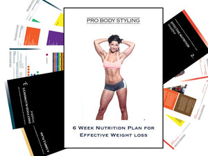 6 WEEKS NUTRITION PLAN FOR EFFECTIVE WEIGHT LOSS